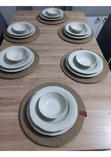 Amerikan Runner Hasır Supla 6 Adet 33 cm modelleri