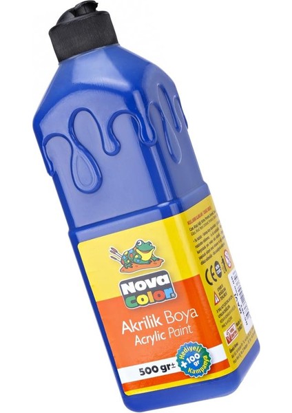Akrilik Boya 1000 gr 8 Renk 1 Paket Su Bazlı Akrilik Boyası
