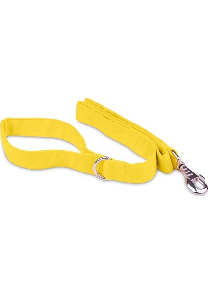 Köpek Gezdirme Kayışı - Sarı (2 Beden)
