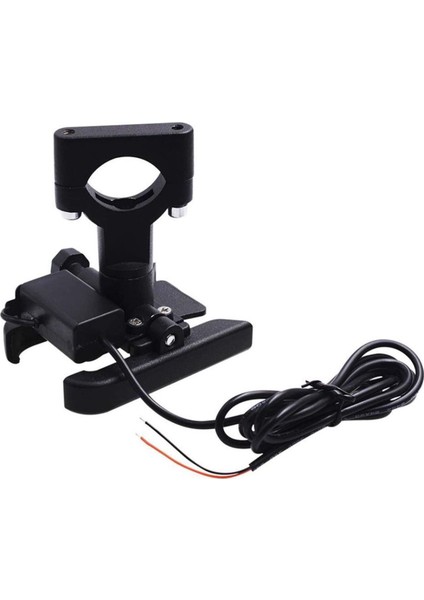 Motosiklet Telefon Tutucu USB Şarjlı Alüminyum Alaşım Gidon ve Ayna Bağlantılı fırsatları