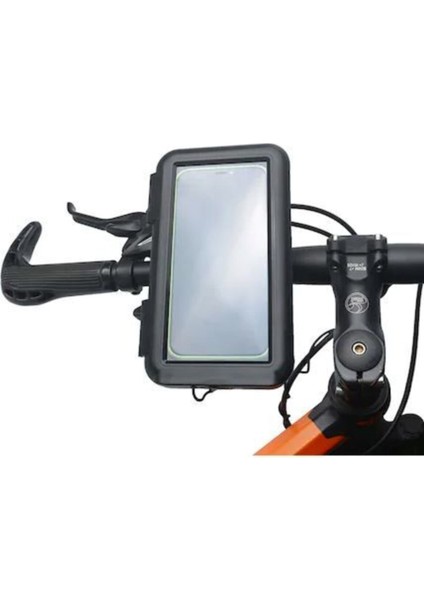 Suporte Motosiklet Telefon Tutucu Kapalı Model ( 4,7 - 6,8 Inches ) Ayna Bağlantı