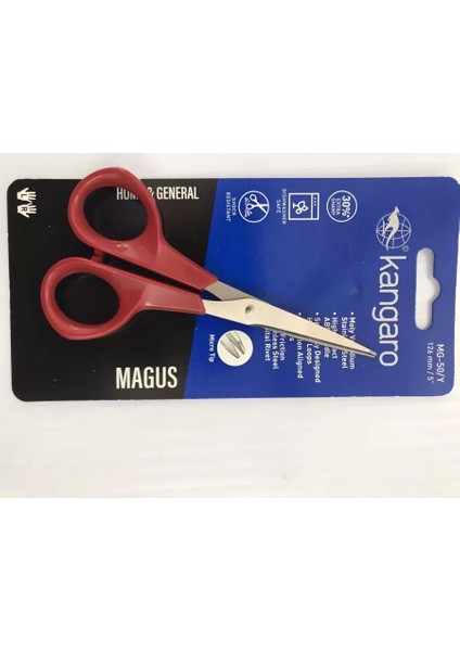 Makas Elegance 128 MM Kırmızı El-50