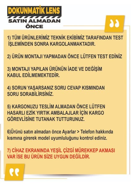 Teknonet Xiaomi Mi Note 10 Pro Uyumlu Dokunmatik Lens + Oca