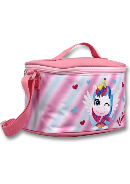Cennec Pembe Sevimli Unicorn Ilkokul Sırt Çantası ve Beslenme Seti - Kız Çocuk modelleri