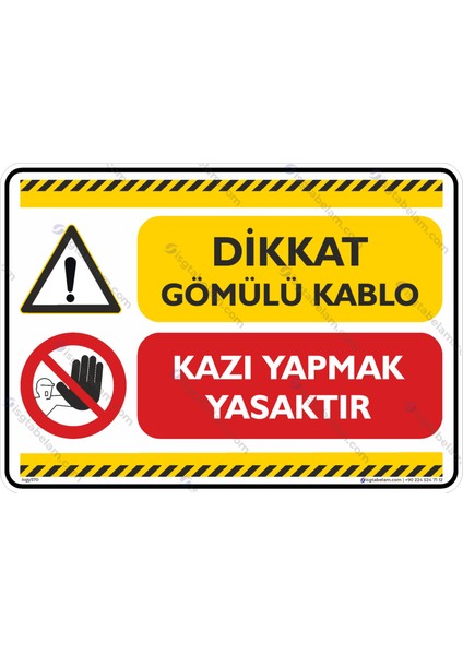 Dikkat Gömülü Kablo