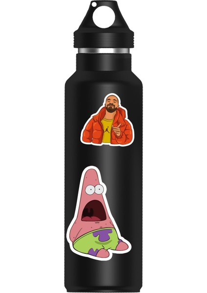 Memes - Funyy Sticker Seti - Ajanda - Laptop - Telefon Sticker Seti (16 Adet)