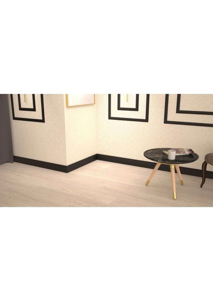 By Istanbul Bute Siyah Lake Pvc Kaplama 10CM Galata Parke Süpürgelik SB10 fırsatları