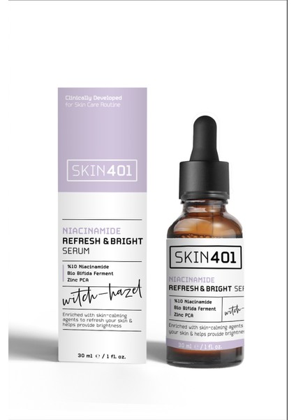 SKIN401 Koyu Leke ve Siyah Nokta Serum Seti