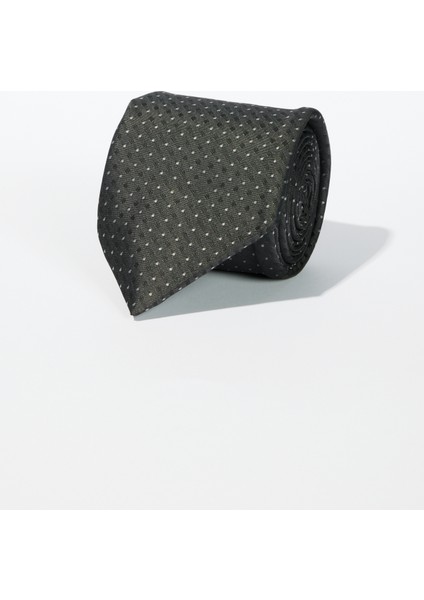 ALTINYILDIZ CLASSICS Erkek Antrasit-Gri Desenli Kravat