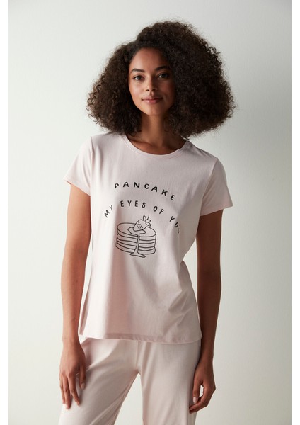 Base Pancake Pantolon Pijama Takımı