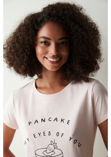 Base Pancake Pantolon Pijama Takımı