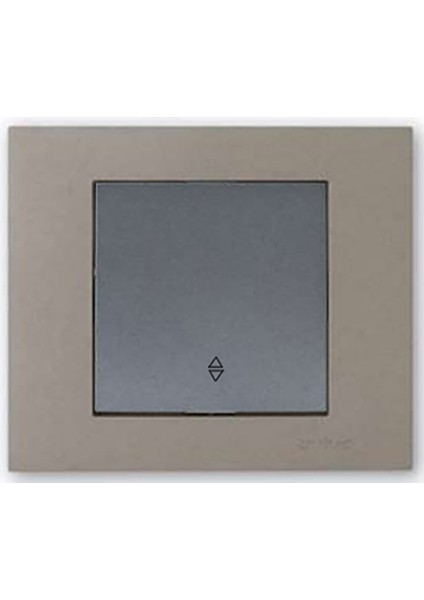 Grano Metalik Vavien Anahtar Füme + Antrasit Çerçeve