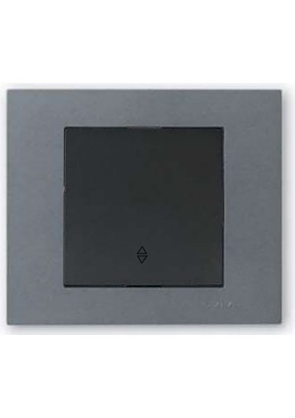 Grano Metalik Vavien Anahtar Siyah + Füme Çerçeve