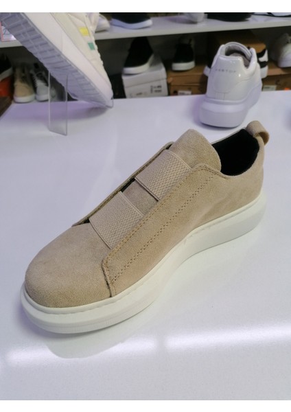 Lastik Bantlı Casual Tarz Erkek Sneaker Ayakkabı modelleri