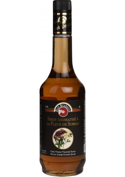 Mürver Çiçeği Aromalı Kokteyl Şurubu 700 ml