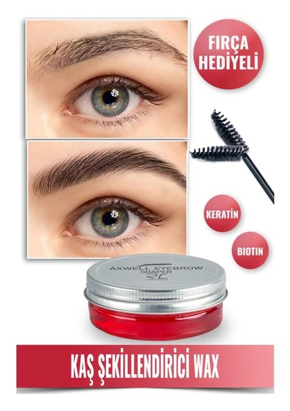 Kaş Şekillendirici Wax (Kaş Sabitleyici) 50 ml