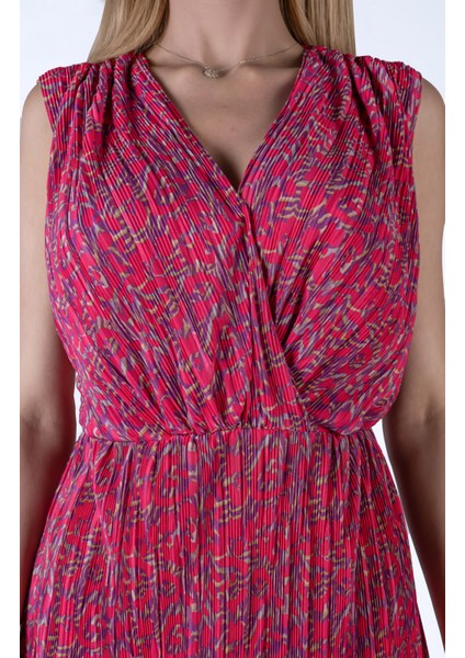 Şifon Desenli Elbise indirimleri