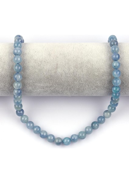 Kyanit ( Ab Kalite ) Doğal Taş Dizi 8 mm Küre Kesim fiyatları