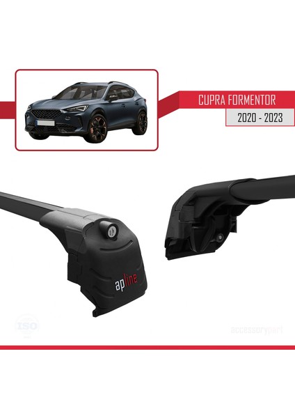 Cupra Formentor 2020 ve Sonrası ile Uyumlu Ace-2 Ara Atkı Tavan Barı Siyah fırsatları