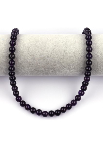 Ametist ( Ab Kalite ) Doğal Taş Dizi 8 mm Küre Kesim fiyatları