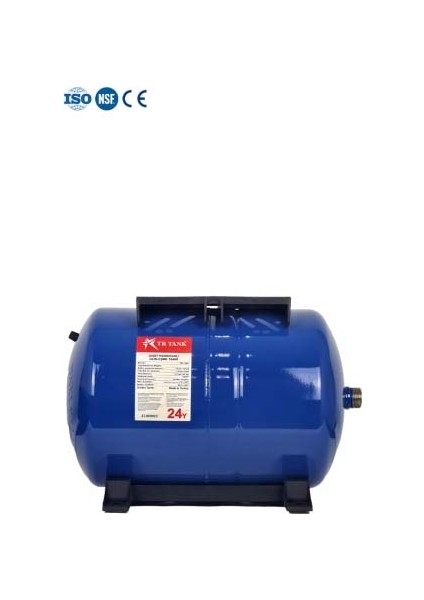 Trtank Profesyonel 24 Litre Yatay Ayaklı Nsf Membranlı Hidrofor Genleşme Tankı