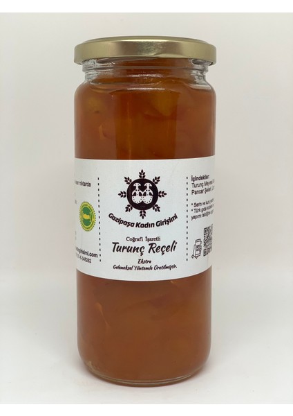 Turunç Reçeli 650 gr