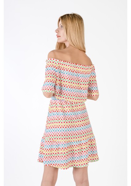 Ayrobin Burumcuk Desenli Elbise fırsatları