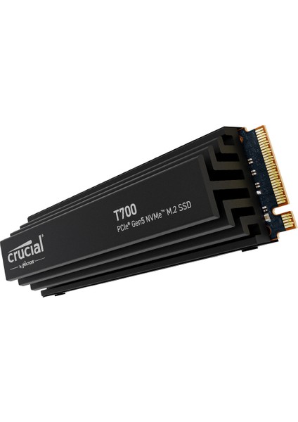 T700 2TB PCIe Gen5 NVMe M.2 SSD CT2000T700SSD5 SOĞUTUCULU heatsink