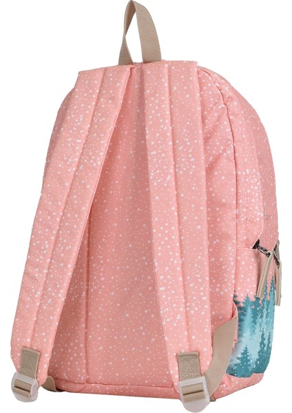 Su Geçirmez Çok Gözlü Kız Çocuk Seyahat Okul Sırt Çantası Pudra K1467 indirimleri