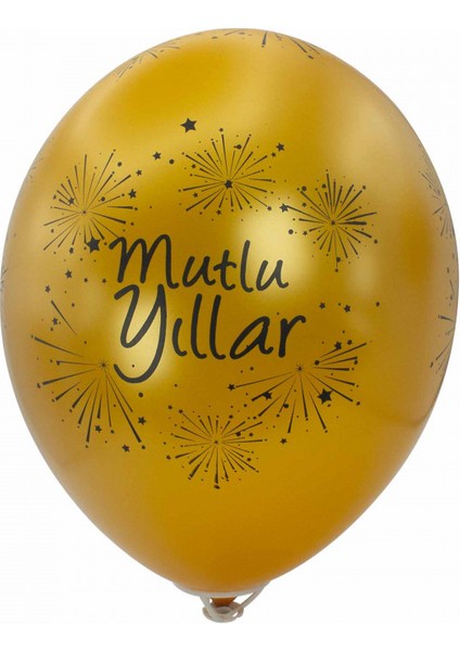 Balon 10 Adet Mutlu Yıllar Baskılı fırsatları