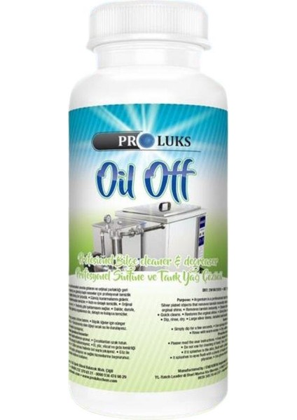 Proluks Oiloff Sintine Temizleyici 1lt