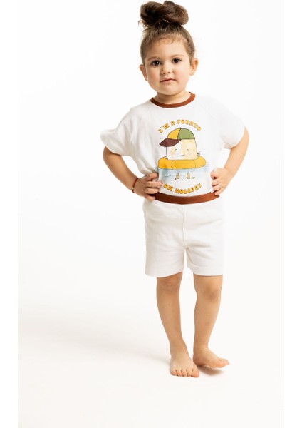 SpudKidz Organik Pamuk Summer Spud Takım