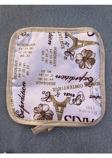 Fırın Eldiveni ve Tencere Tutacağı Kalınlaştırılmış 2'li Set modelleri