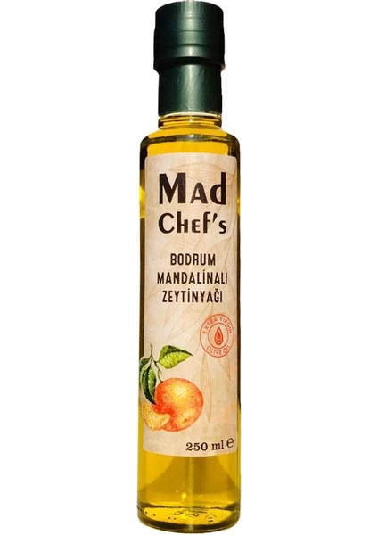 Mad Chef's Bodrum Mandalinalı Natürel Sızma Zeytinyağ 250 ml