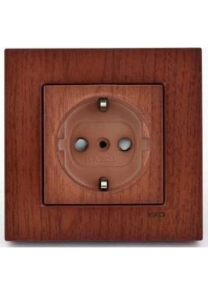 Artline Novella Kiraz Topraklı Priz Çerçeveli