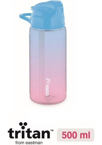 Gıpta Cool-J Marine Tritan 500 ml Pipetli Matara
