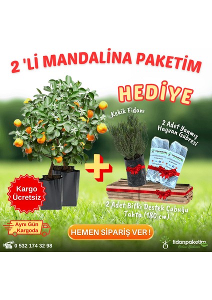 2'li Mandalina Paketim