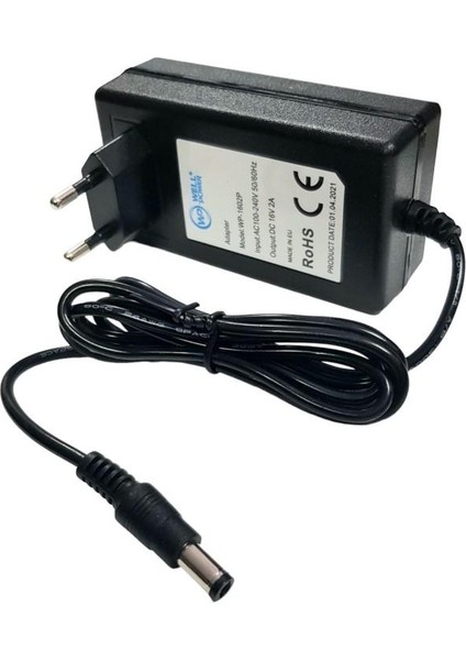 16V 2A Multiswitch Santral Adaptörü 5.5x2.5mm Jak Fişli