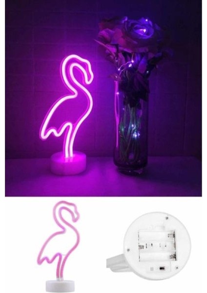 Flamingo Neon LED Lamba