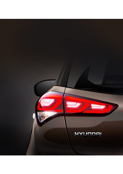 Hyundai I20 Stop Çerçeve Sticker Kolay Uygulama Hazır Kesim Birebir Uyum 2014-2020 / Mat Siyah