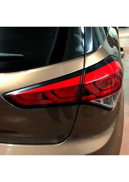 Hyundai I20 Stop Çerçeve Sticker Kolay Uygulama Hazır Kesim Birebir Uyum 2014-2020 / Mat Siyah