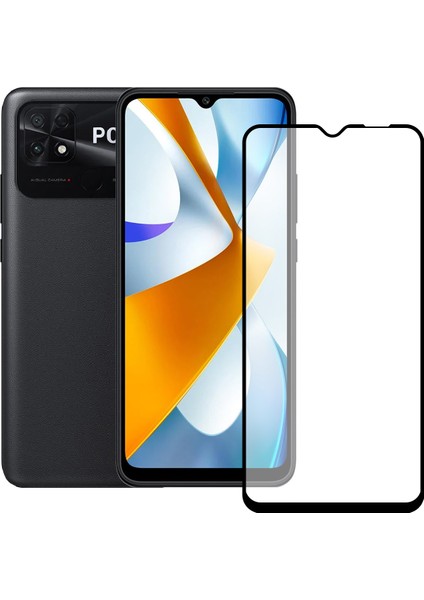 Xiaomi Redmi 10C / Poco C40 Ekran Koruyucu Seramik Mat Nano 9d Tam Kaplama