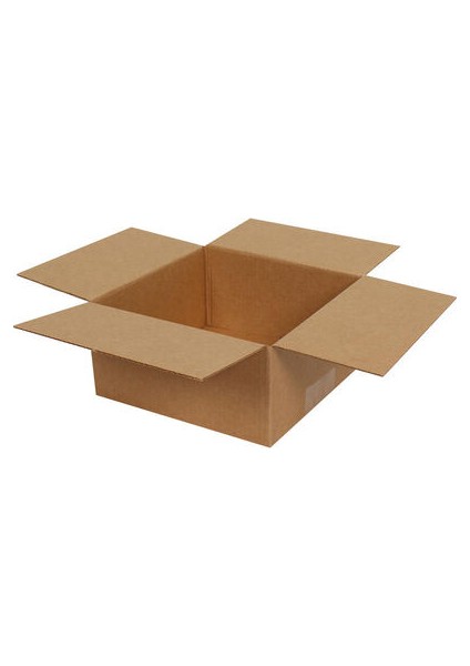 Kraft Tek Oluklu Koli (8X8X5 Cm) (100 Adet)