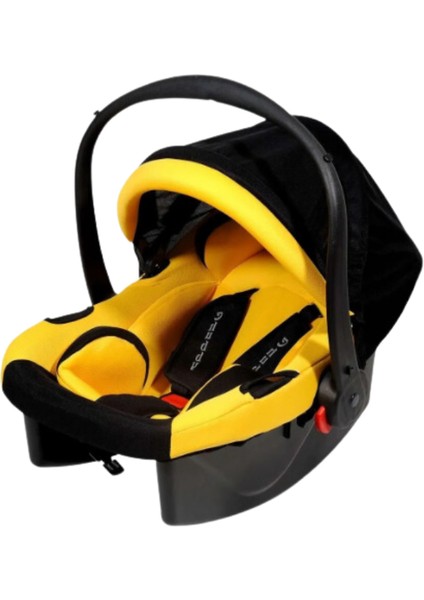 Yeni Güneşlikli Lüx Pedli Emniyet Kemerli Taşıma Puseti Ana Kucağı Oto Koltuğuna Sabitlenir