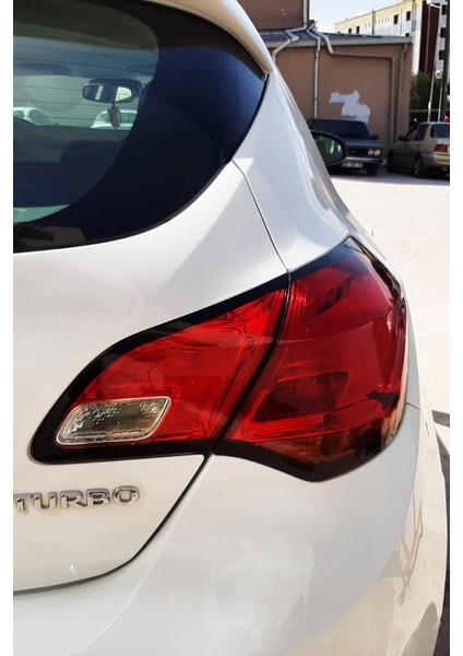 Opel Astra J Stop Çerçeve Sticker Kolay Uygulama Hazır Kesim Birebir Uyum - Sedan / Mat Siyah fiyatları