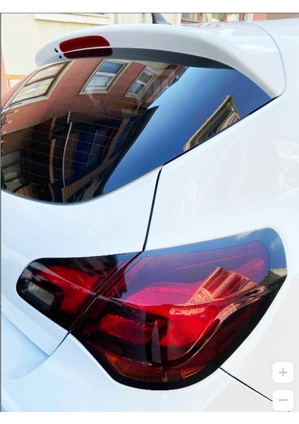 Opel Astra J Stop Çerçeve Sticker Kolay Uygulama Hazır Kesim Birebir Uyum - Sedan / Mat Siyah modelleri