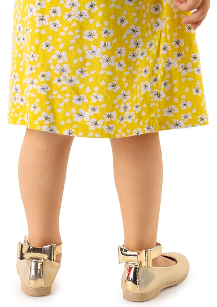 Ankle Vakko Cırtlı Kız Çocuk Fiyonklu Babet Ayakkabı Bilekten Bağlamalı fiyatları