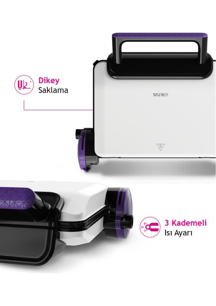 Al 755 B 1800 W Tost Makinesi indirimleri