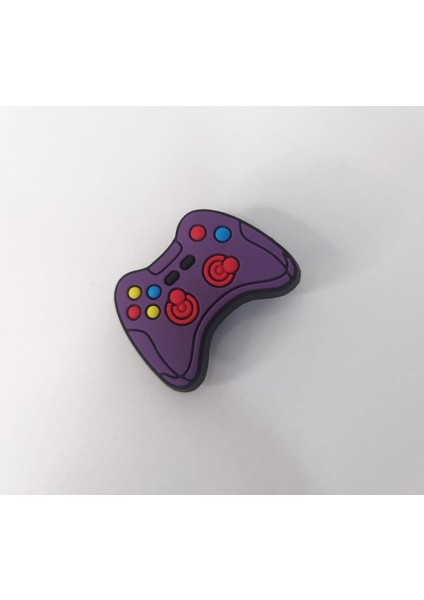 Terlik Ayakkabı Sandalet Tokası Silikon Oyun Konsolu 1 Adet Tekli Terlik Süsü