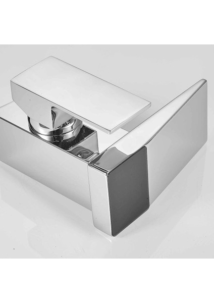 Dijital Sıcaklık Göstergeli Krom Lavabo Bataryası Musluğu Çiftgirişli Krom Armatür Sayaç Ekran Yeni fırsatları